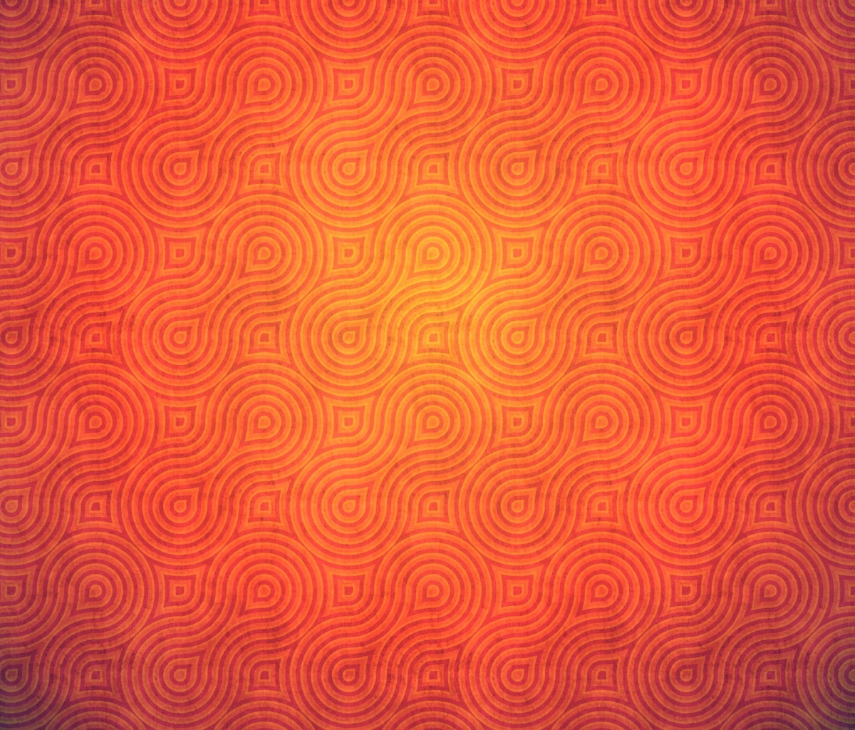 Fondo de pantalla Orange Abstract Pattern 1200x1024