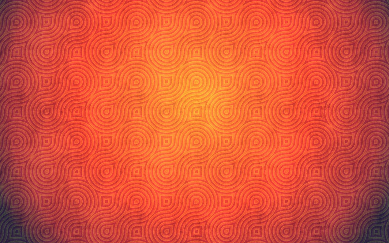 Orange Abstract Pattern screenshot #1 1280x800