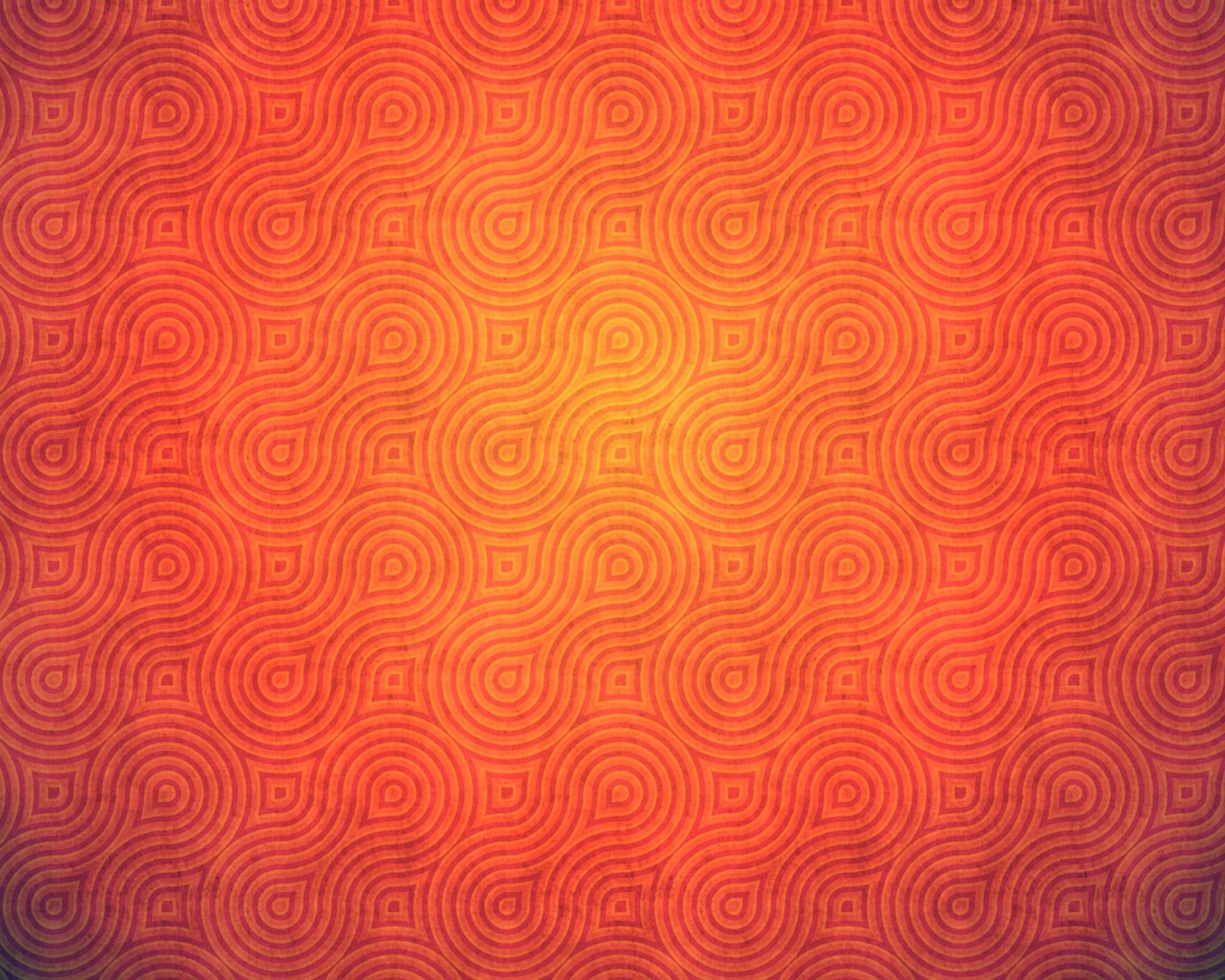 Fondo de pantalla Orange Abstract Pattern 1600x1280
