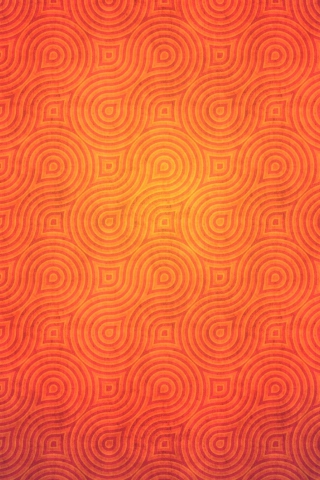 Sfondi Orange Abstract Pattern 320x480