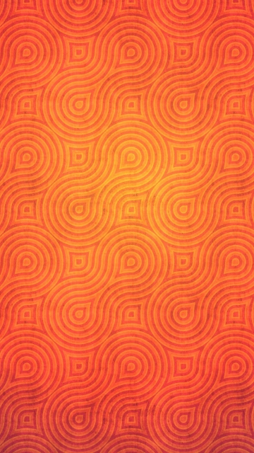 Orange Abstract Pattern wallpaper 360x640