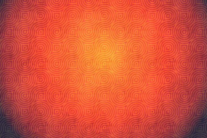 Das Orange Abstract Pattern Wallpaper
