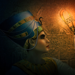 Nefertiti - Queens of Egypt papel de parede para celular para iPad Air