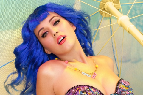 Fondo de pantalla Katy Perry Glamour 480x320