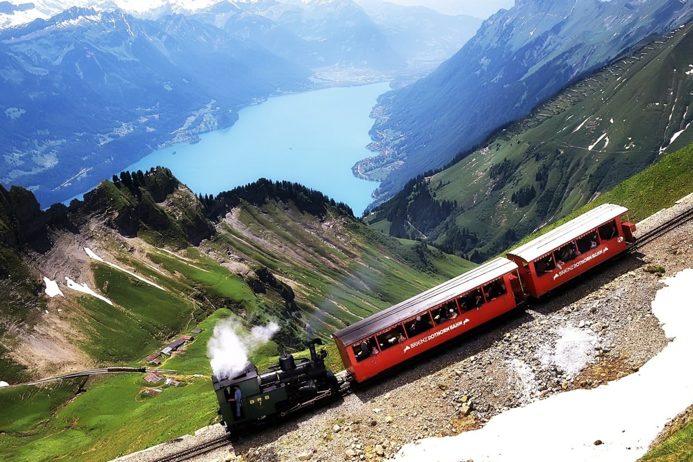 Screenshot №1 pro téma Old Switzerland Train 2880x1920