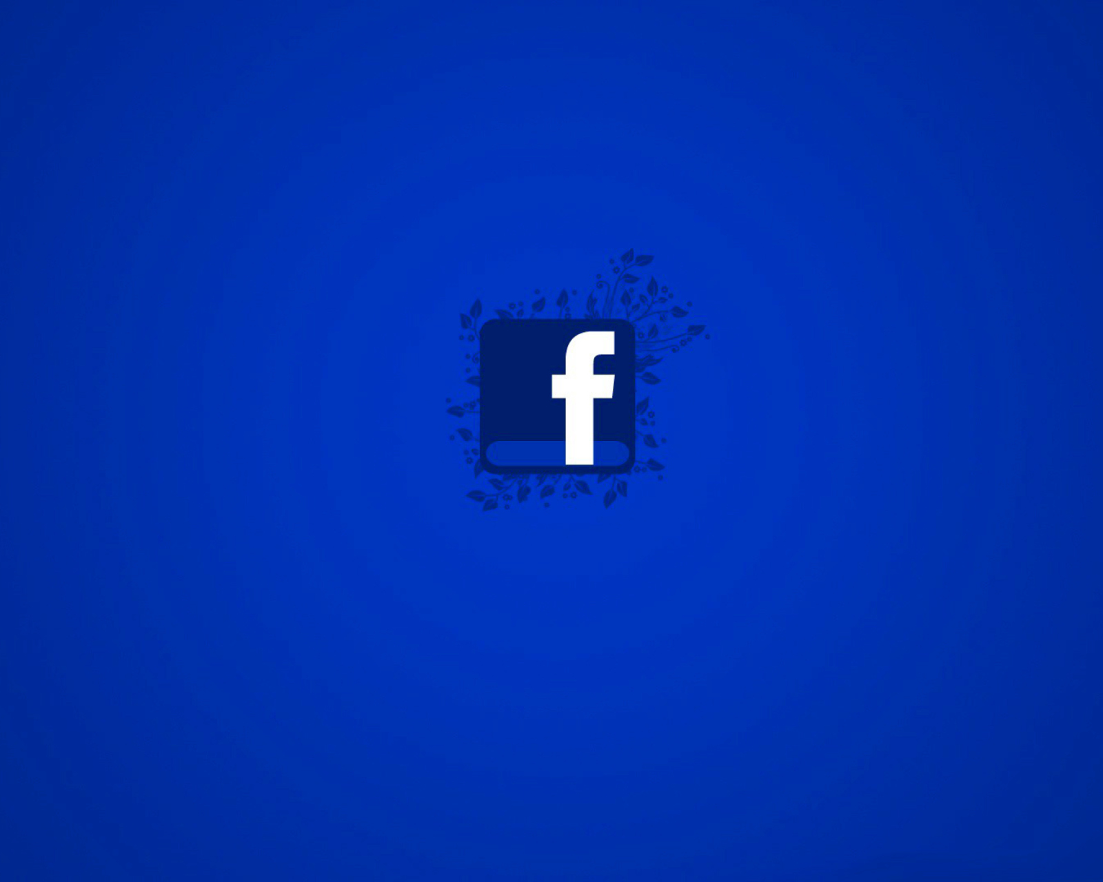 Fondo de pantalla Facebook Logo 1600x1280