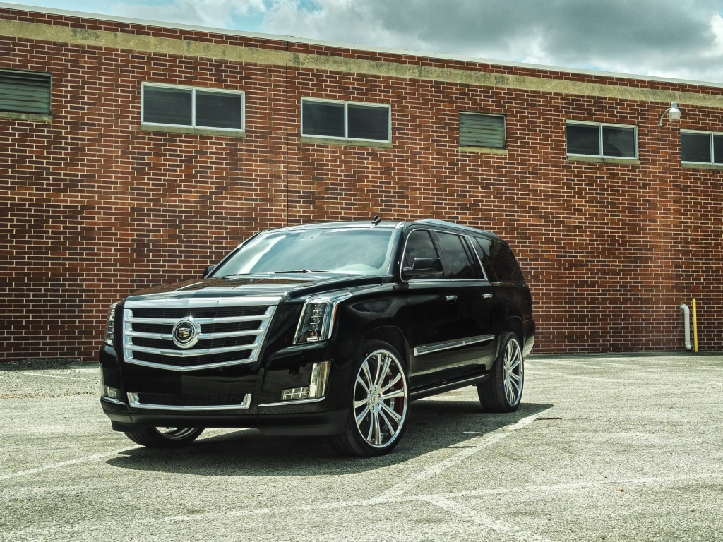 Sfondi Cadillac Escalade Black 1024x768