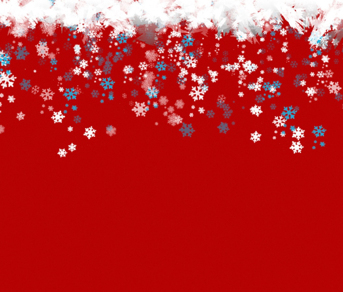 Fondo de pantalla Snowflakes 1200x1024