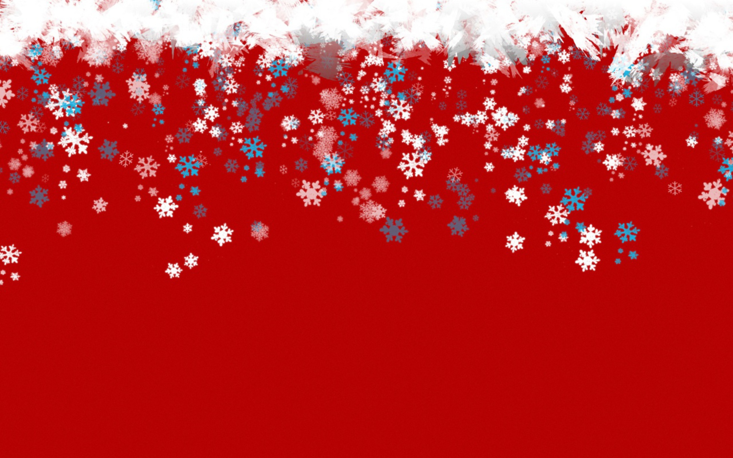 Snowflakes screenshot #1 2560x1600