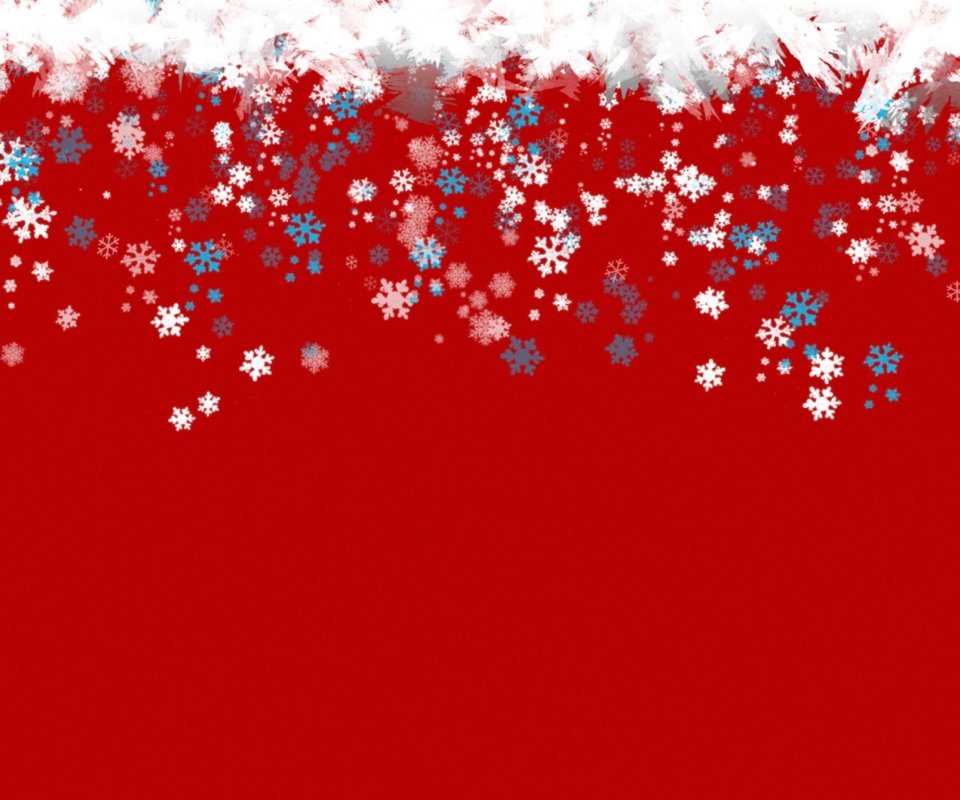 Screenshot №1 pro téma Snowflakes 960x800