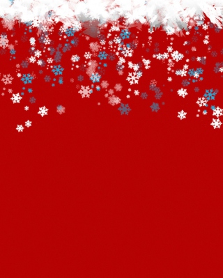 Snowflakes - Obrázkek zdarma pro iPhone 5S