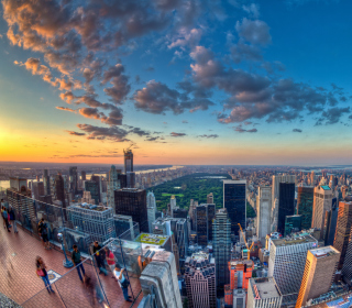 Kostenloses New York City Skyscrappers Wallpaper für iPad mini 2