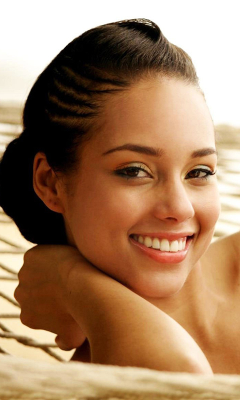 Sfondi Alicia Keys 480x800