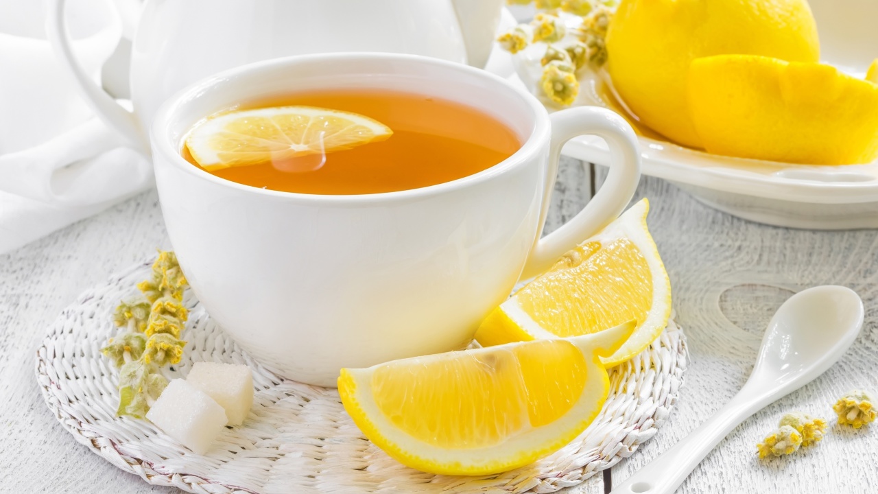 Das Tea with Citron Wallpaper 1280x720