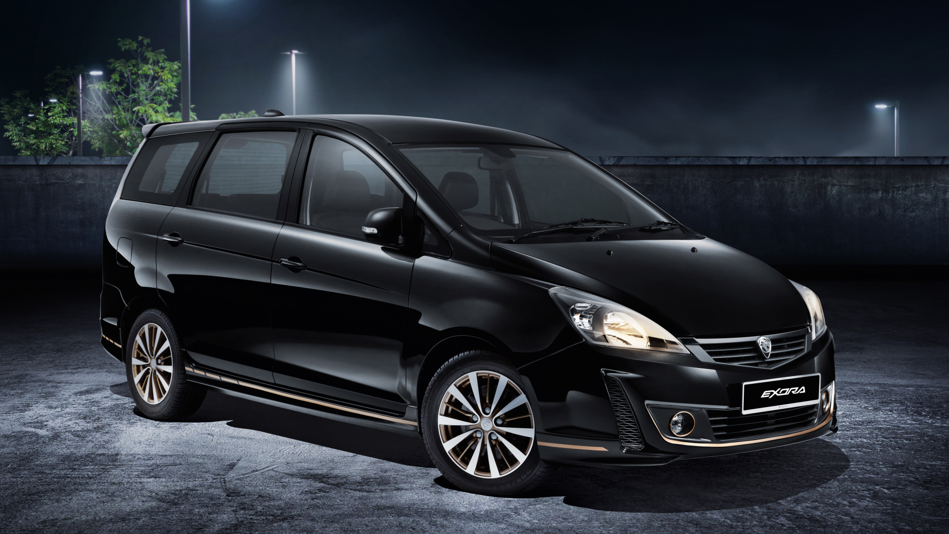 Sfondi Proton Exora Car Black Edition 1920x1080