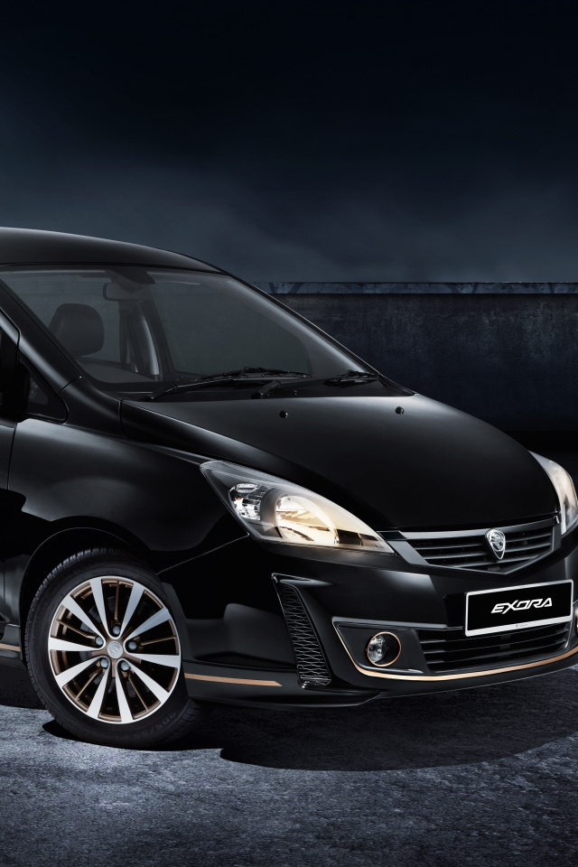 Sfondi Proton Exora Car Black Edition 640x960