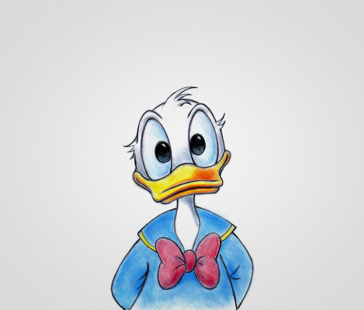 Das Cute Donald Duck Wallpaper 1200x1024