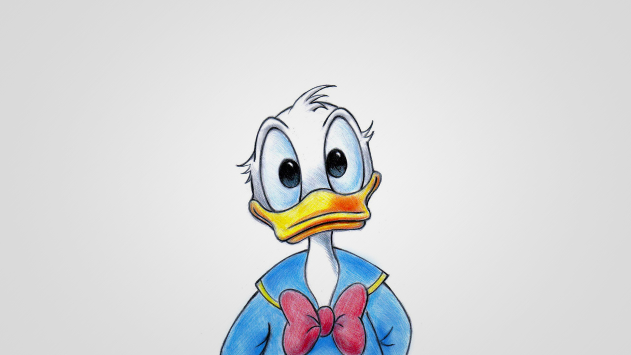 Das Cute Donald Duck Wallpaper 1280x720