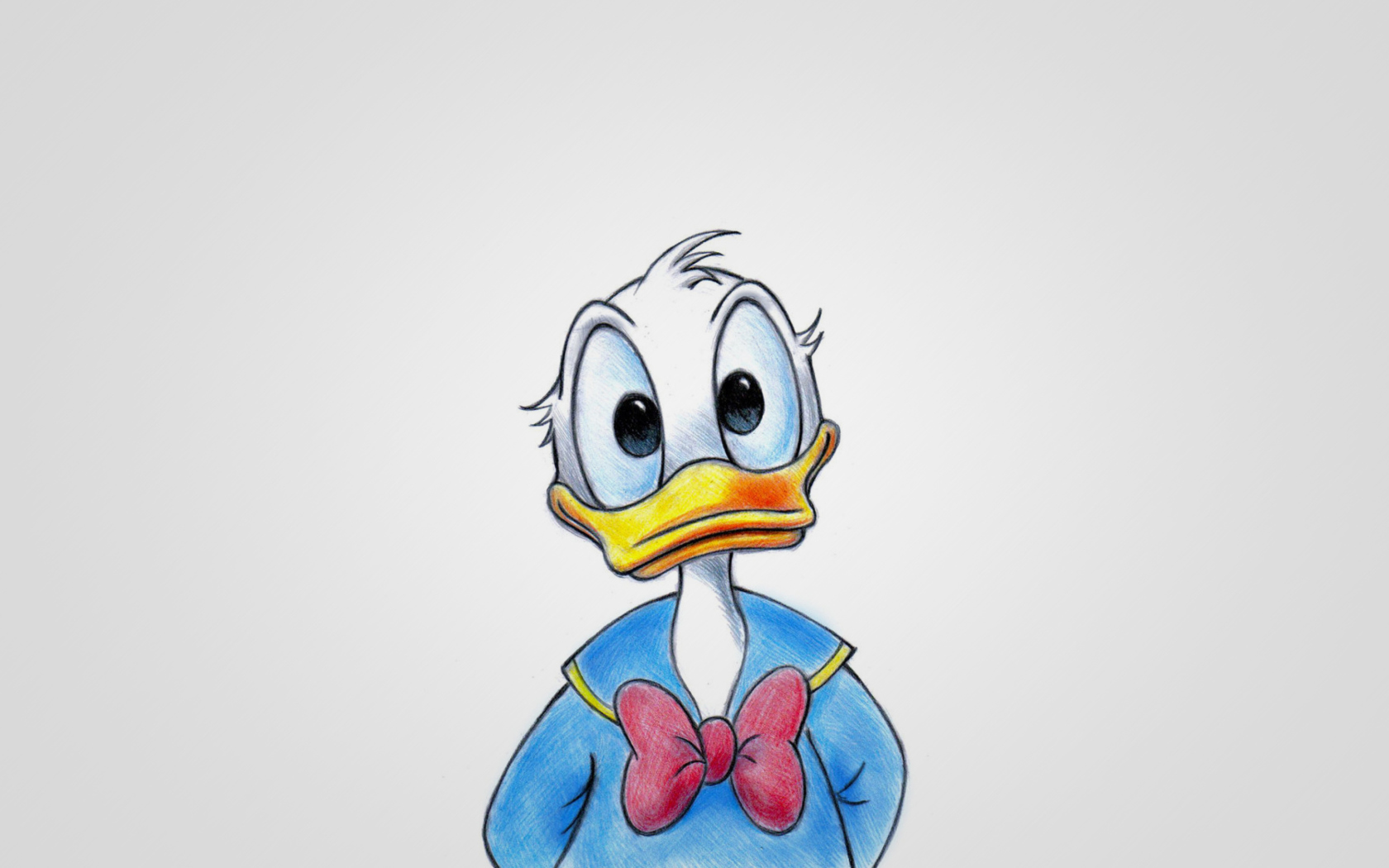 Screenshot №1 pro téma Cute Donald Duck 1680x1050