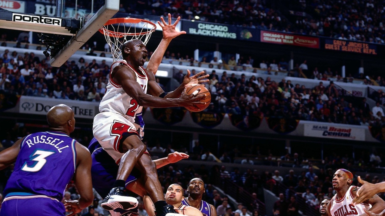 Fondo de pantalla Michael Jordan Goal 1280x720