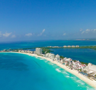 Blue Cancun - Obrázkek zdarma pro 1024x1024