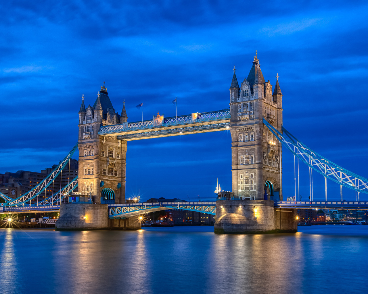 Screenshot №1 pro téma Tower Bridge In London 1280x1024