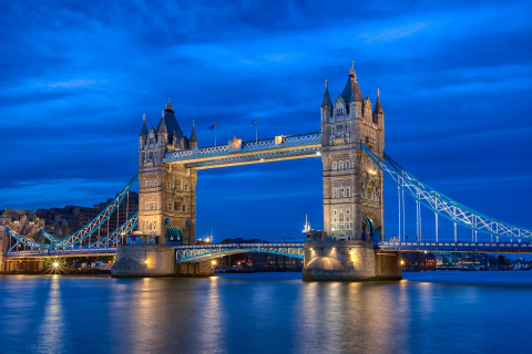 Das Tower Bridge In London Wallpaper 480x320
