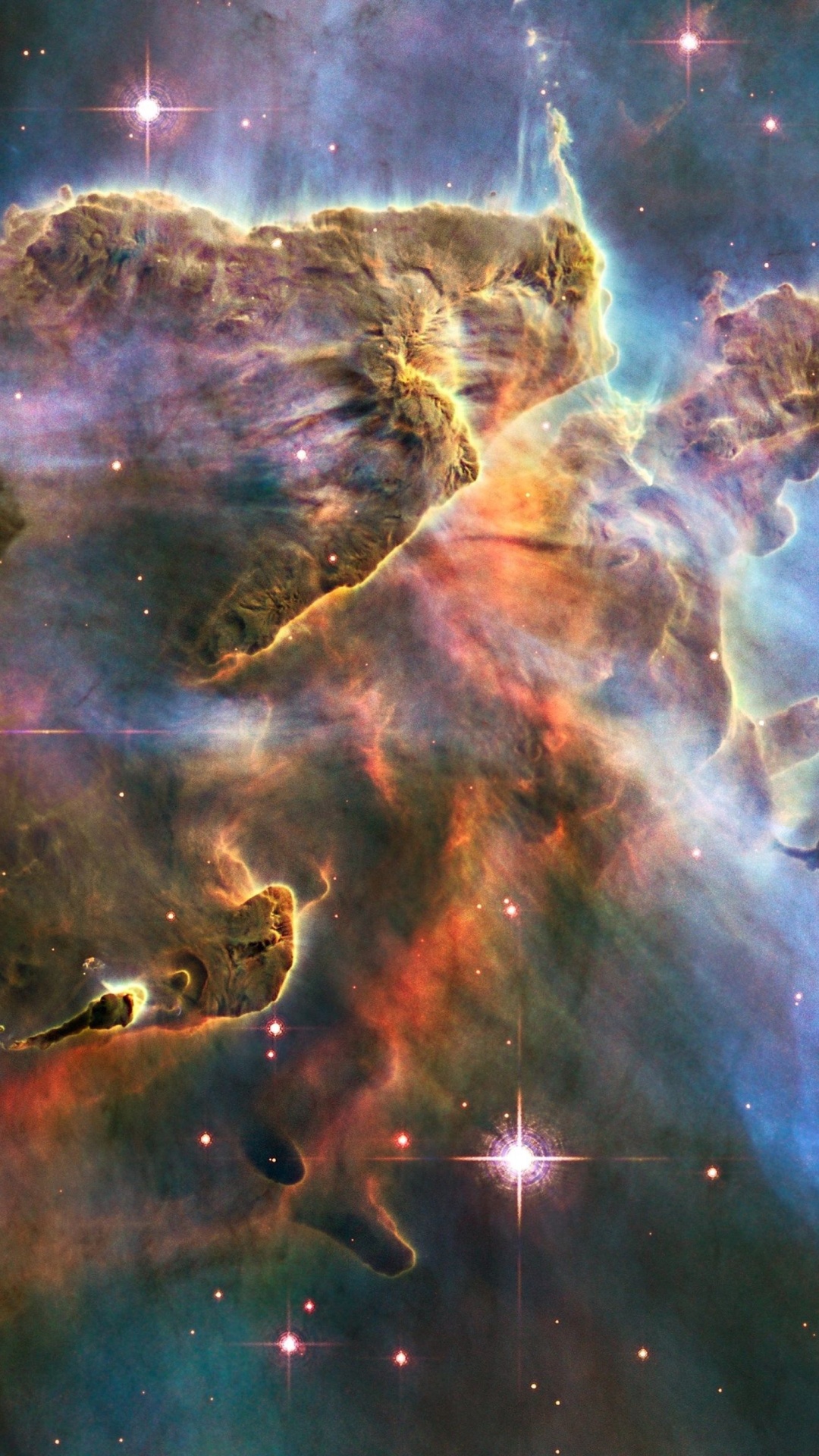 Das Rosette Nebula Wallpaper 1080x1920