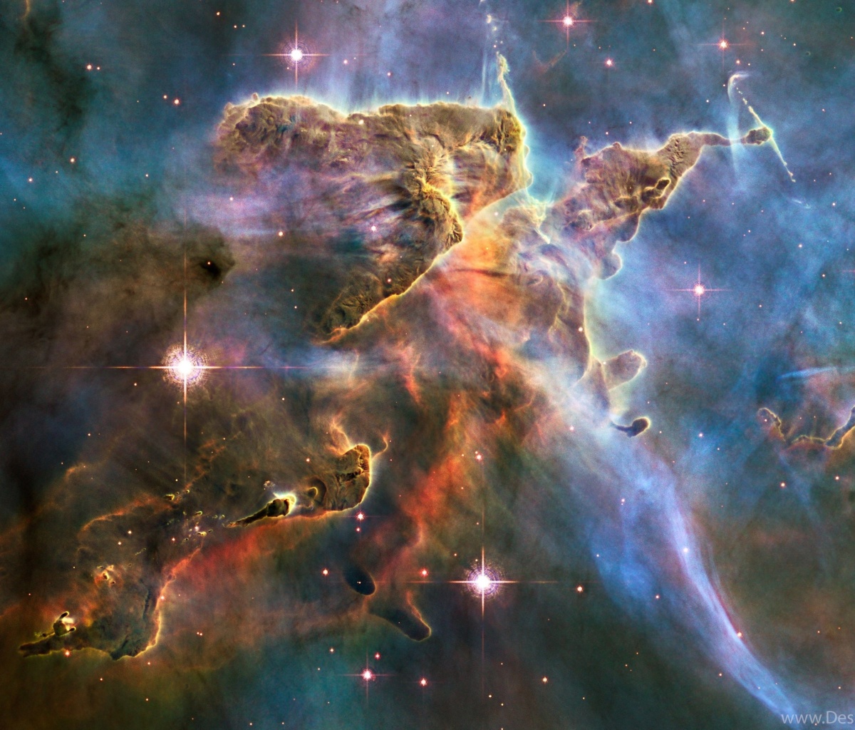 Das Rosette Nebula Wallpaper 1200x1024