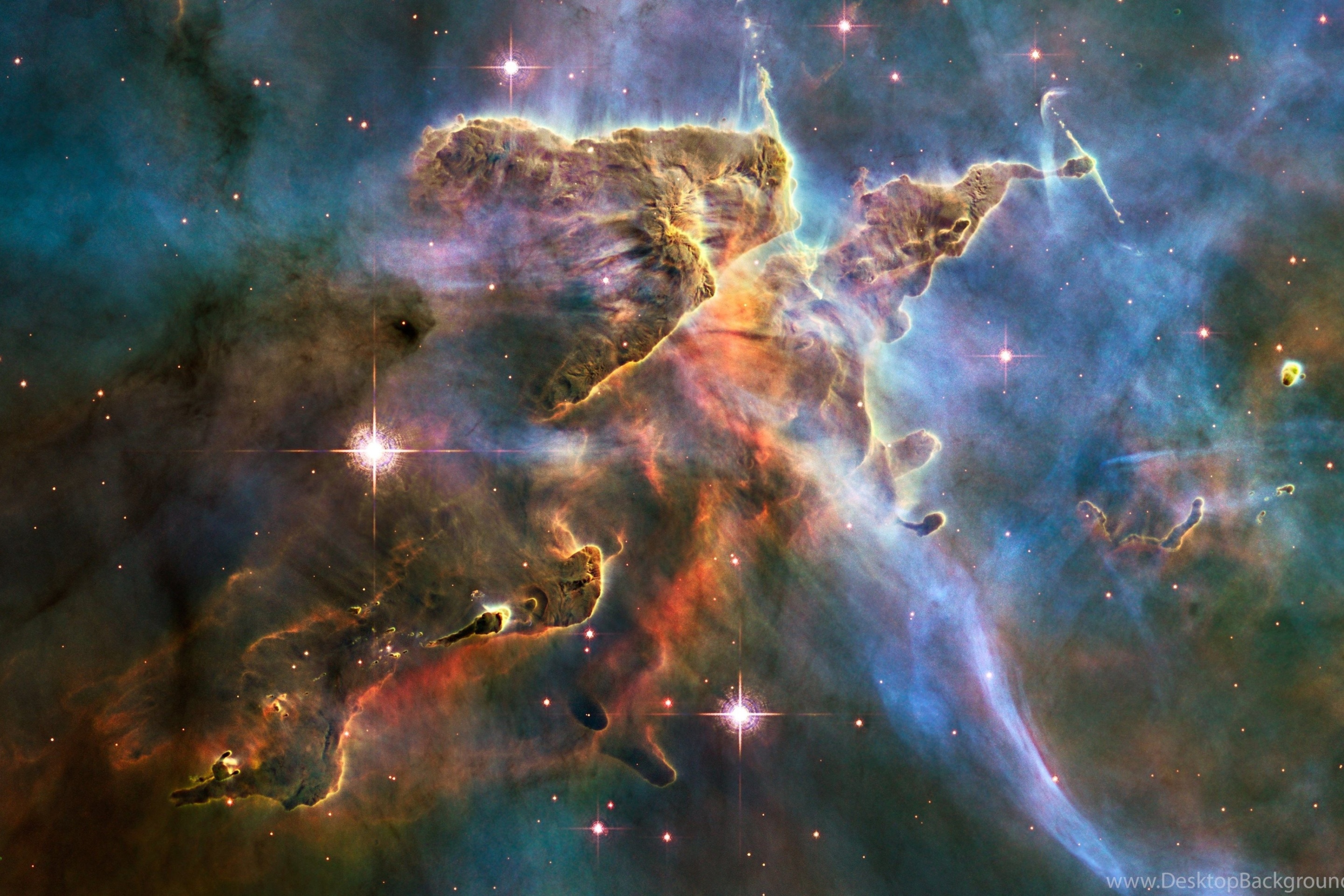 Screenshot №1 pro téma Rosette Nebula 2880x1920