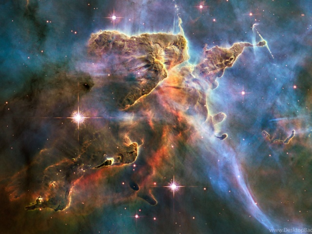 Das Rosette Nebula Wallpaper 640x480