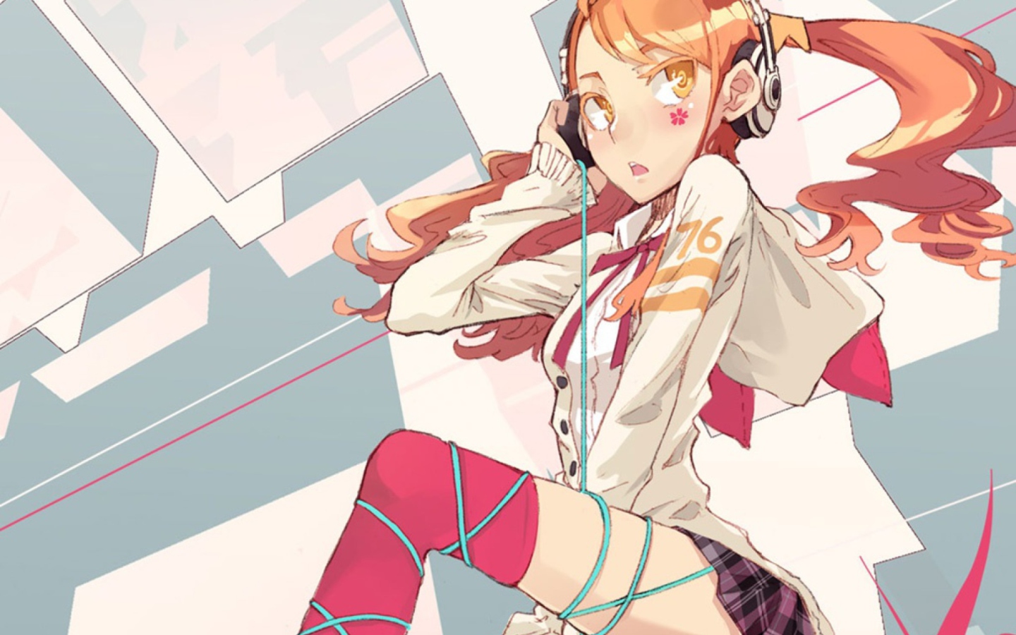 Screenshot №1 pro téma Anime Girl 1440x900