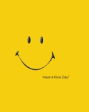 Das Have A Nice Day Wallpaper 128x160