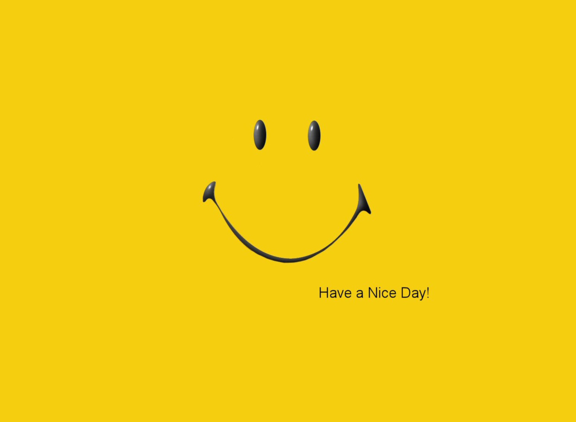 Das Have A Nice Day Wallpaper 1920x1408