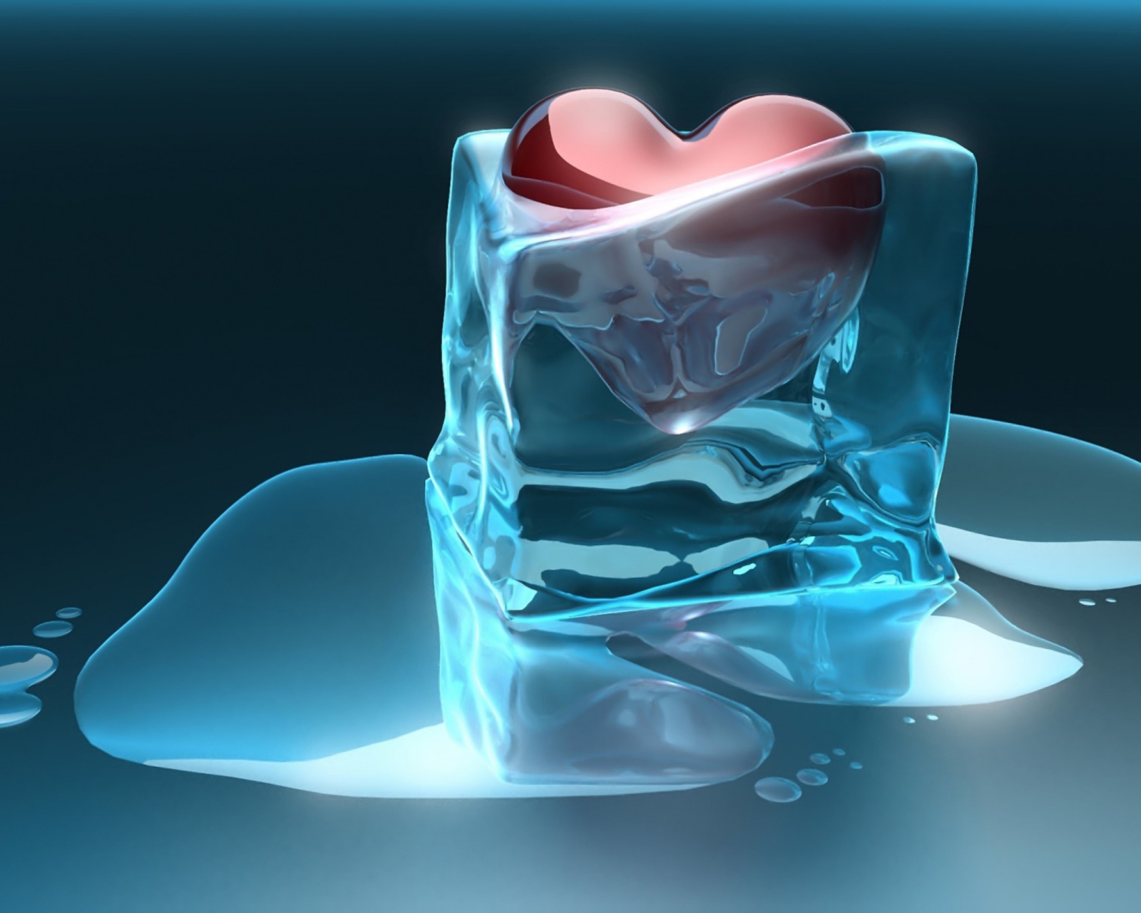 Обои Frozen Heart 1600x1280