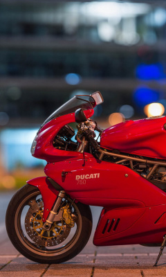 Das Ducati 750 SS Wallpaper 240x400