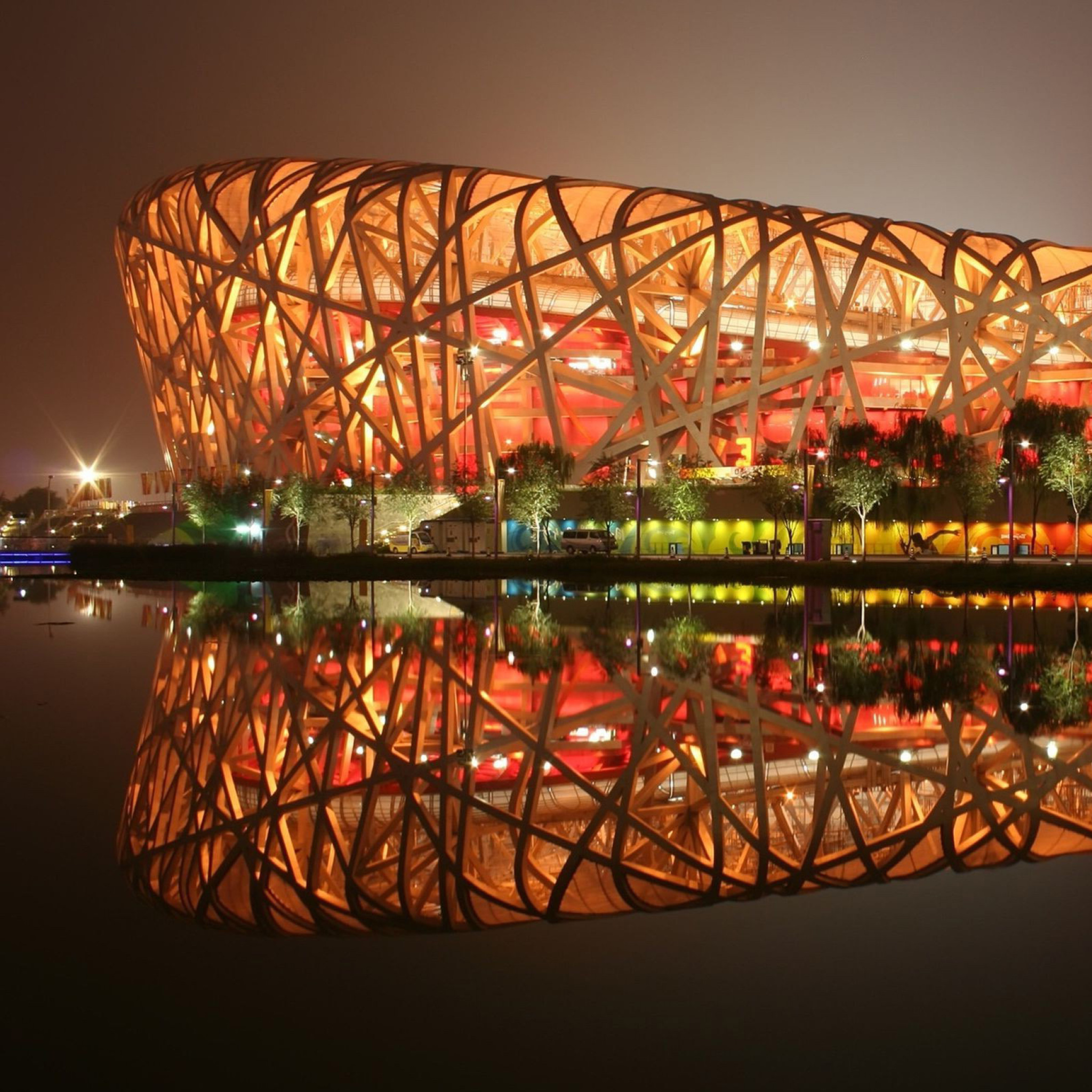 Das Beijing National Stadium Wallpaper 2048x2048