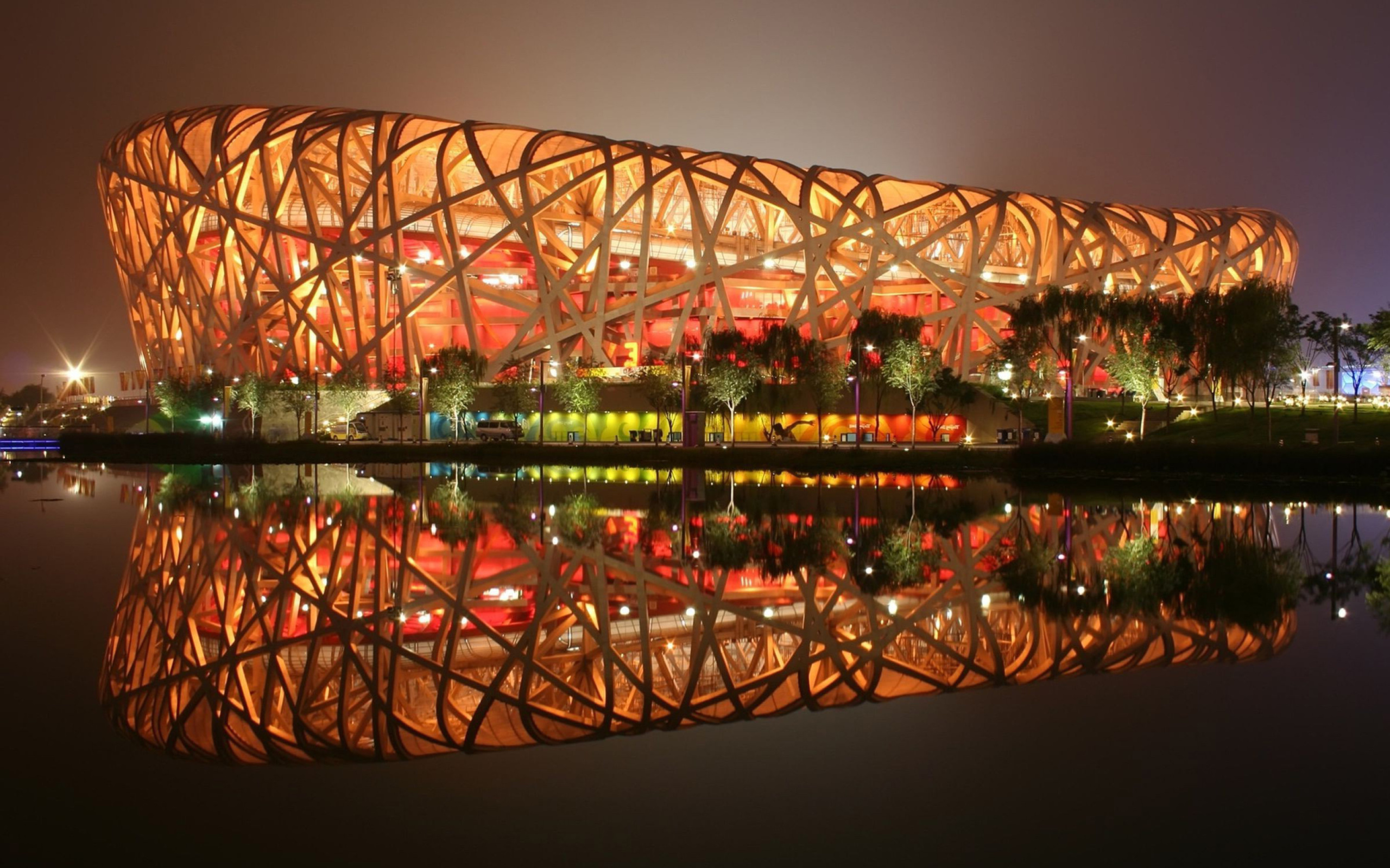 Beijing National Stadium wallpaper 2560x1600