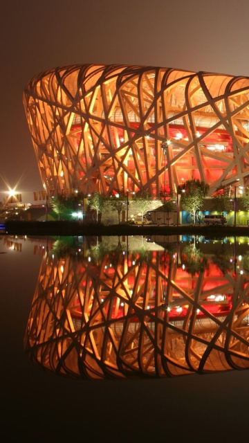 Beijing National Stadium wallpaper 360x640