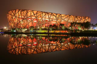 Beijing National Stadium Background for Android, iPhone and iPad