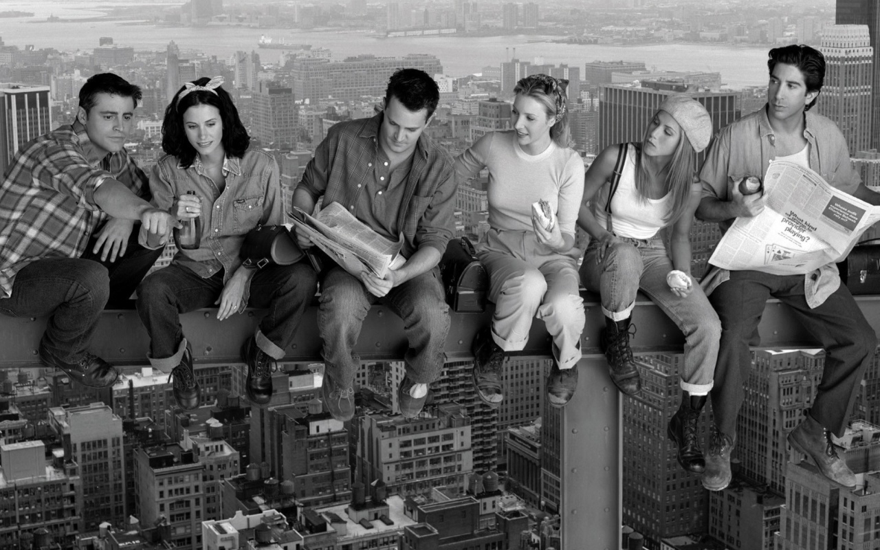 Das Friends television show sitcom Wallpaper 1280x800