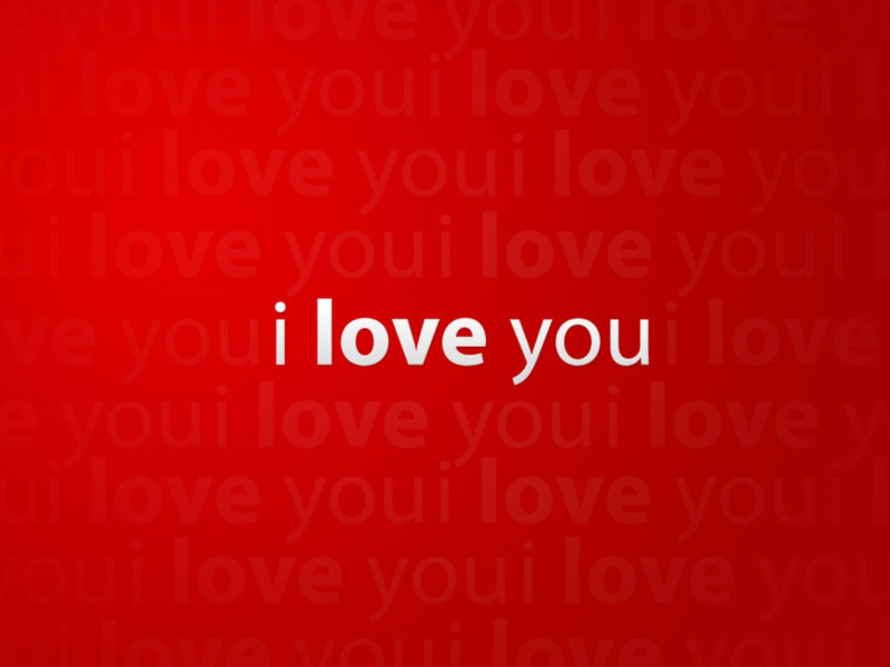 Screenshot №1 pro téma I Love You 800x600