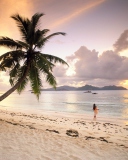 Screenshot №1 pro téma Seychelles Beach 128x160