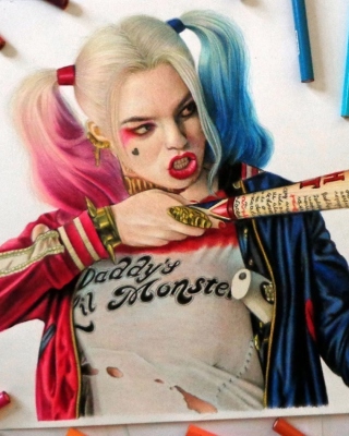 Margot Robbie in Suicide Squad - Obrázkek zdarma pro 768x1280