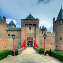 Fondo de pantalla Muiderslot Castle in Netherlands 128x128