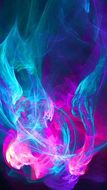 Purple Fire wallpaper 360x640