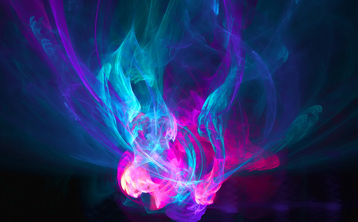 Purple Fire Wallpaper for Android, iPhone and iPad