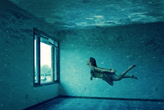 Underwater Room - Obrázkek zdarma pro 1024x600