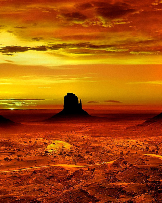 Monument Valley Navajo Tribal Park in Arizona - Fondos de pantalla gratis para iPhone 5S