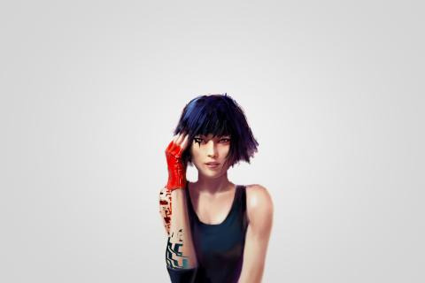 Screenshot №1 pro téma Mirror's Edge Video Game 480x320